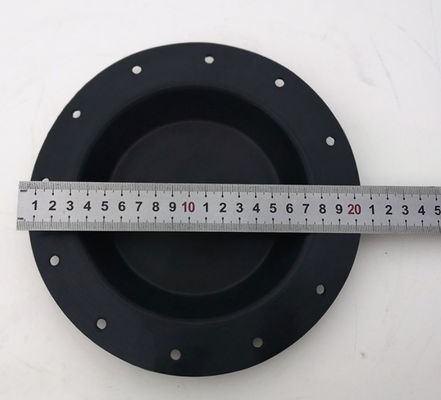 Industrial FKM CR Valve Rubber Diaphragm For Regulating Valve Rolling Diaphragm
