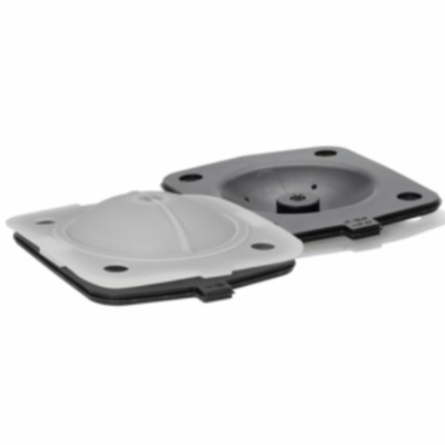 Qualité  PTFE Face Peroxide Cured EPDM Backing Rubber Diaphragm Seals CEMU Code 5M Usine