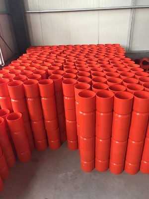 Remplisseur de tuyau en caoutchouc cylindrique en noir / rouge / couleur personnalisée