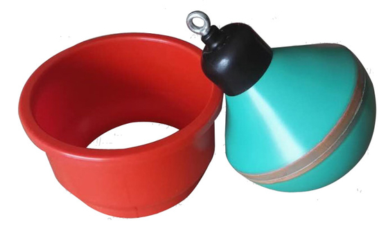 Le PVC de drain de l'engrais DN315 branchent droit par des accessoires de ferme de porc de boursouflure le bouchon de vidange