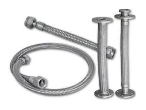 tuyau flexible d'acier inoxydable de 10mm avec le câble filetant la douille de protection