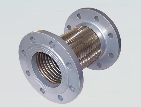 Tuyau métallique ondulé en acier inoxydable flexible DN 1/4-12 pouces avec bride d'assemblage