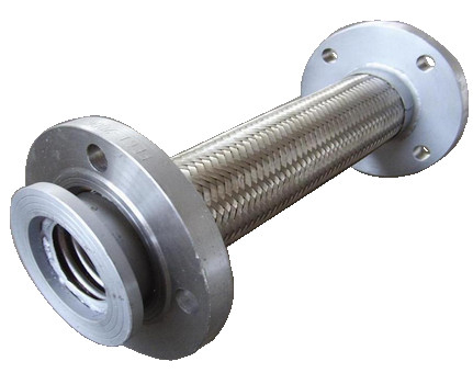 Tuyau métallique ondulé en acier inoxydable flexible DN 1/4-12 pouces avec bride d'assemblage