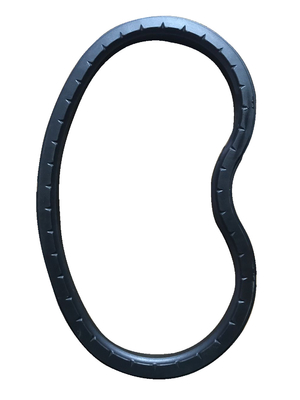 L'écoulement de la tuyauterie hydraulique à haute pression en caoutchouc synthétique est de 50 m. Le rayon de flexion minimum est de 6 à 25 mm.