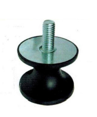 Durabilité élevée Duromètre Rating Absorbeur de choc en caoutchouc pour la réduction des vibrations