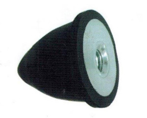 Résistance à haute pression absorbeur de choc en caoutchouc cylindrique 2,5 kg de poids