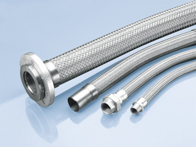 Épaisseur douce à flasque du tuyau 3-12mm de connexion de tuyau flexible d'acier inoxydable