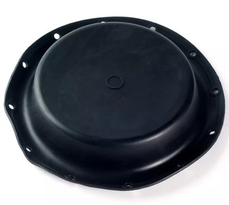 Le noir a adapté le diaphragme aux besoins du client pneumatique de vanne électromagnétique d'admission de l'eau de diaphragme de pompe