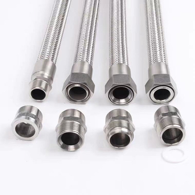 type fait sur commande pression 0-50MPa de bride de tuyau flexible de 3-12mm d'OEM de tuyau
