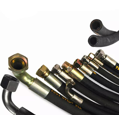 Résistant à hautes températures de tuyau hydraulique de basse pression d'huile de vapeur d'EPDM