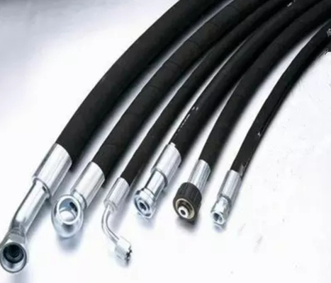 75-250 la taille adaptant la fibre synthétique a tressé l'OEM de tuyau de compresseur d'air des tuyaux d'air NR SBR 6mm-1000mm