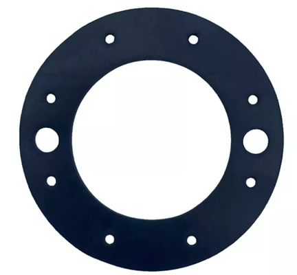 Revêtement pharmaceutique de téflon de produit chimique alimentaire de garniture en caoutchouc de bride de PTFE
