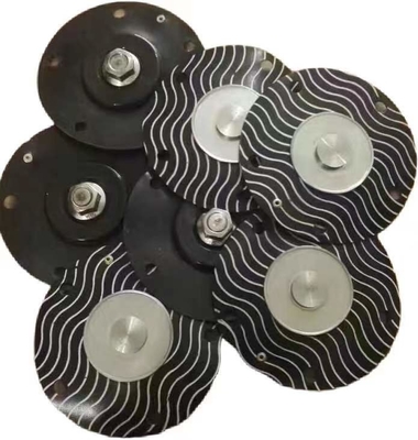 Diaphragme de roulement de cylindre d'huile adapté aux besoins du client par diaphragme en caoutchouc hydraulique de valve de machines