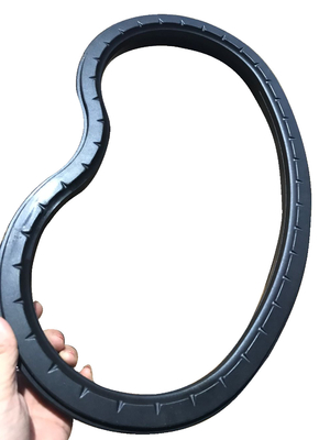 tuyau de pression hydraulique tressé en fil d'acier avec rayon de flexion minimum de 6 à 25 mm