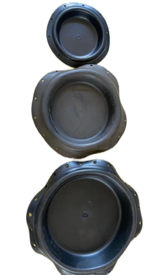 Diaphragme de soupape pneumatique en caoutchouc pour pression moyenne et performances et conception