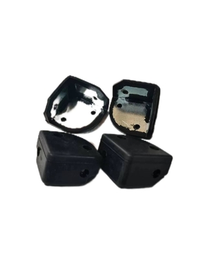 Température ronde Noir étanchéité du diaphragme en caoutchouc Excellente performance 60-90 Shore A