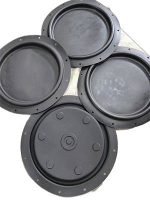 Température Ventilateur pneumatique en caoutchouc Diaphragme Surface lisse Plage de pression de 0,5 à 2,5 MPa