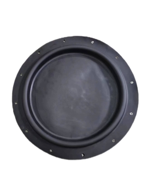 Valve pneumatique à diaphragme en caoutchouc noir de 3 mm avec durabilité et faible taux de fuite