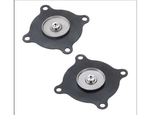 Vanne à impulsion polie fabriquée en nitrile, offrant une durabilité supérieure et une précision de contrôle des fluides.