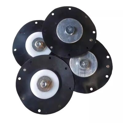 Plage de température de moins 20 à 150 degrés Celsius Diaphragme de soupape à impulsions Surface poli avec des vis en acier inoxydable 304 Durable