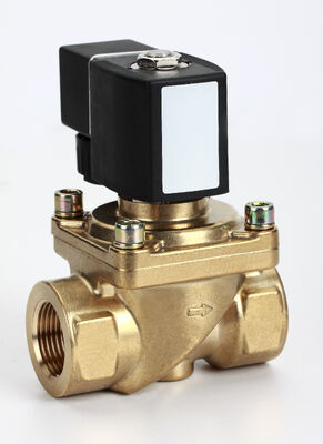 Valve solénoïde industrielle Valve de régulation électrique durable pour les applications de gaz et d'eau liquides avec des performances