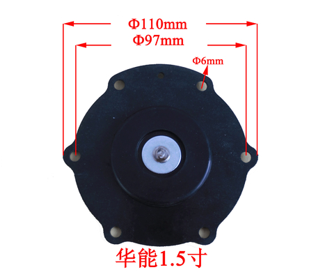 Modèle fait sur commande TURBO-DB16 75M de taille de diaphragme de valve d'impulsion électromagnétique 1,5 pouces