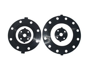 Diaphragme composé en caoutchouc anticorrosion de la garniture en caoutchouc PTFE de téflon de valve