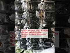 Absorbeur de choc en caoutchouc cylindrique Résistance aux vibrations Réduction du bruit pour une large plage de températures